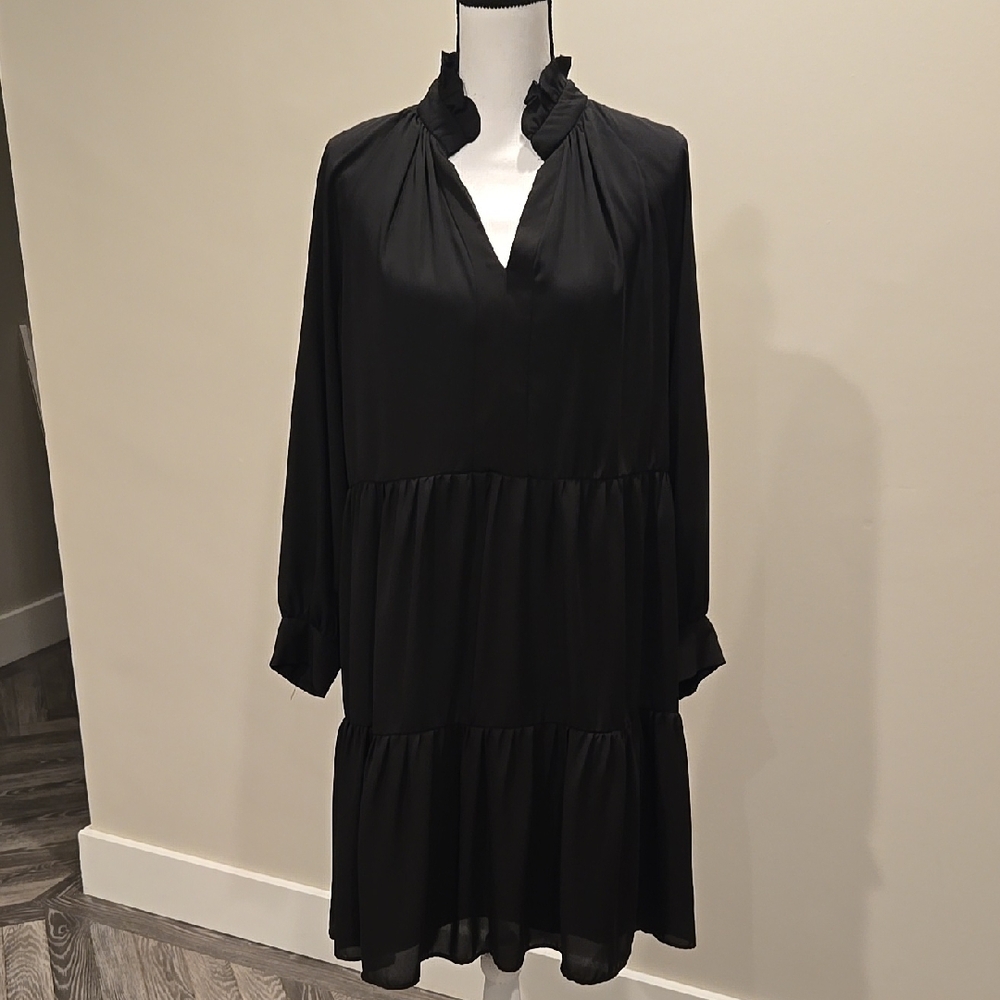 Elegant Black Women's Dress
